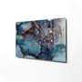 Wallity Cuadro Decorativo de Vidrio Templado Multicolor 50 x 70 cm